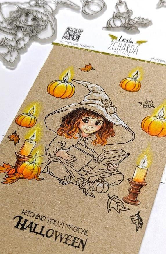 Lesia Zgharda Clear Stamp "Let's Magic Begin"