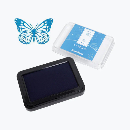 Shachihata Iromoyo Stamp Pad LIGHT BLUE HAC-1-CB