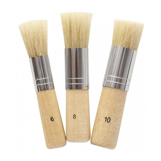 Mont Marte Stencil Set - Stencil Brush 3pc