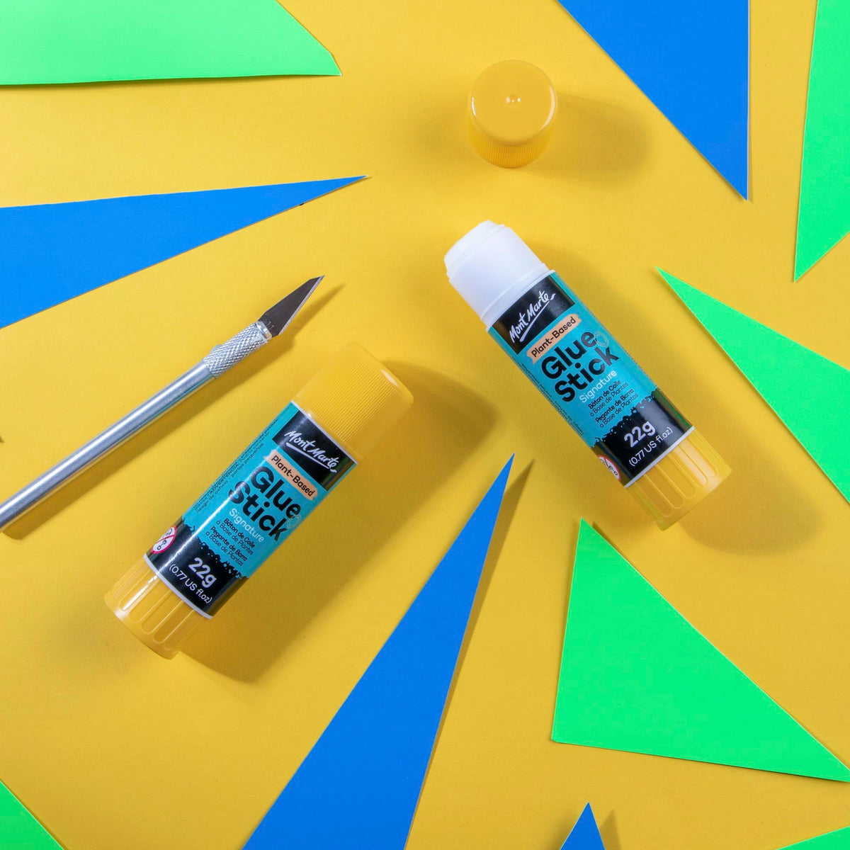 xx Mont Marte Plant Based Glue Sticks Pk2