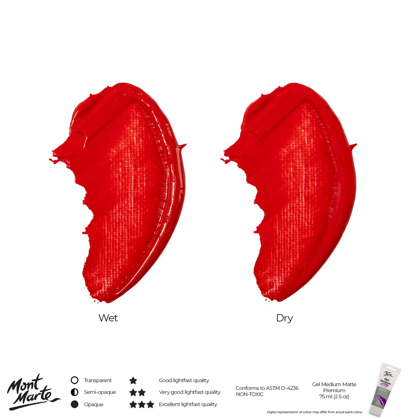 Mont Marte Matte Gel Medium - 75ml