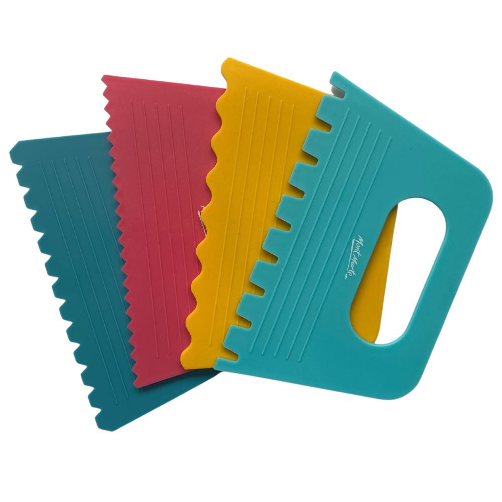 Mont Marte Texture Comb Set 4pc