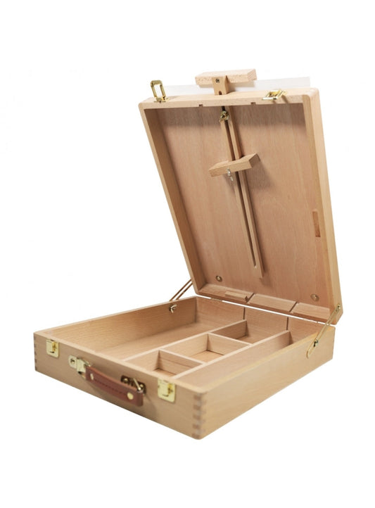 Mont Marte Signature Desk Easel - Large Tabletop Box Style Beech Wood