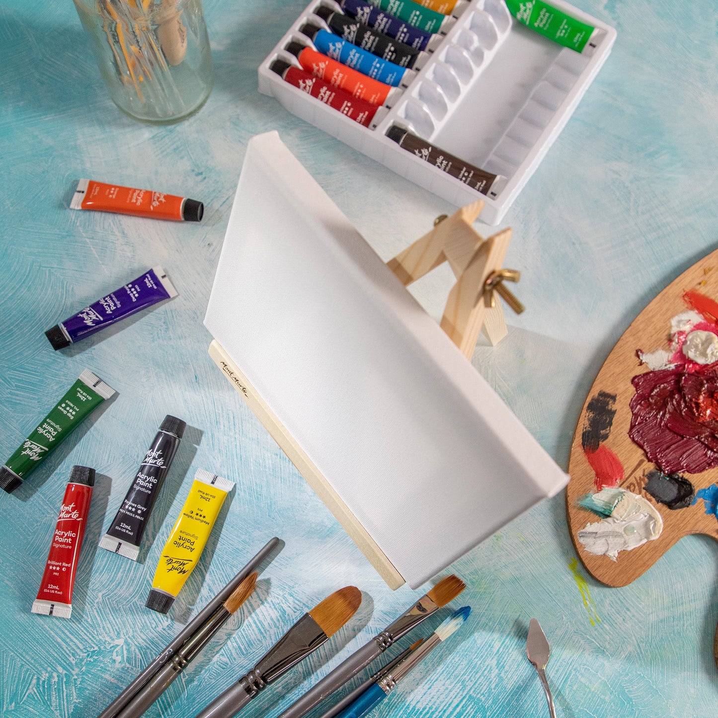 xx Mont Marte Discovery Easel with Canvas 15x20cm - Small