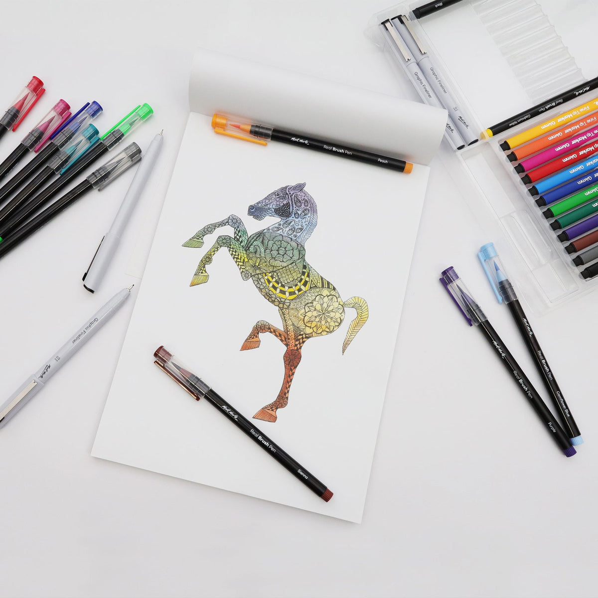 Mont Marte Premium Marker Set - Illustration Marker Set 29pc