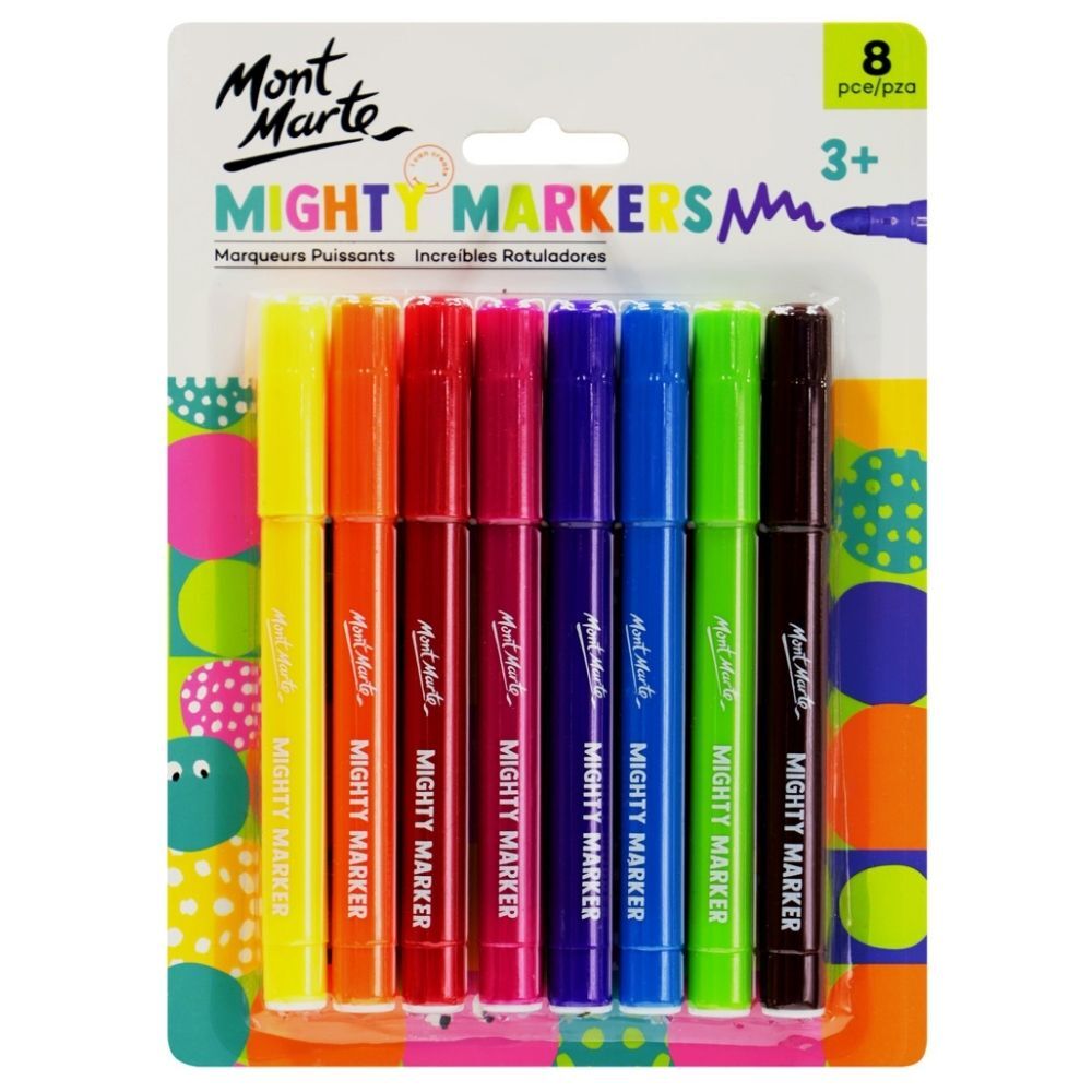 Mont Marte Kids - Mighty Markers 8pc
