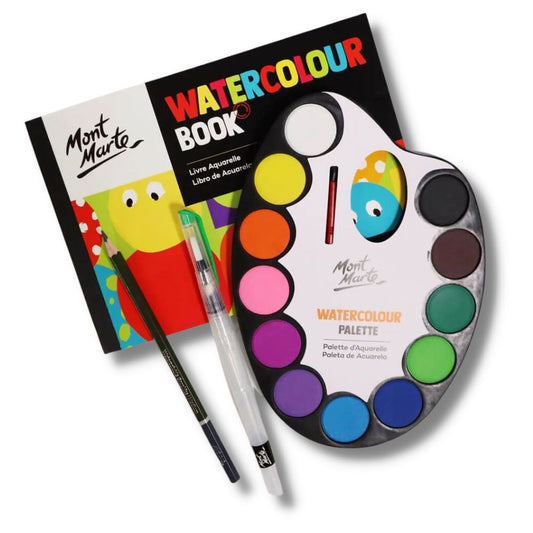 Mont Marte Kids - Watercolour Set 16pc