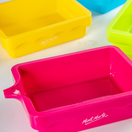 xx Mont Marte Paint Pouring Trays 4pc