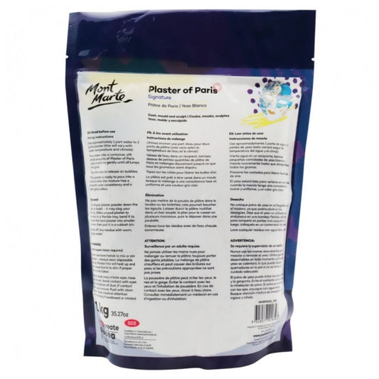Mont Marte Sculpting - Plaster of Paris 1kg