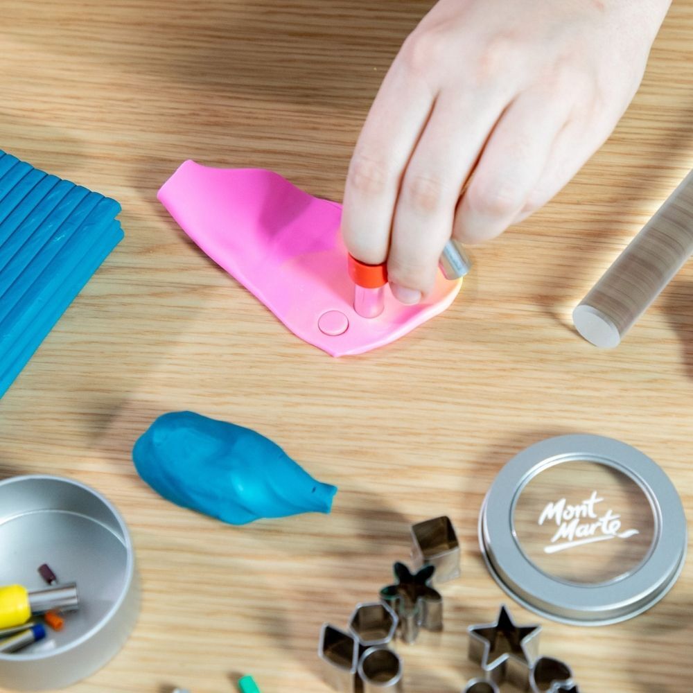 Mont Marte Polymer Clay Hole Punch Set 16pc