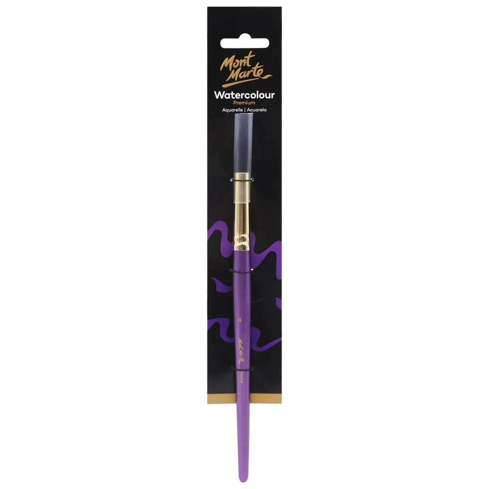 Mont Marte Artist Brush Watercolour Round 8
