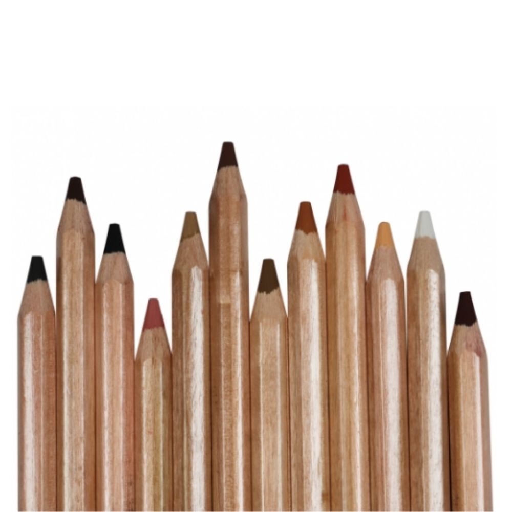 Mont Marte Pastel Pencils - Skin Tints 12pc