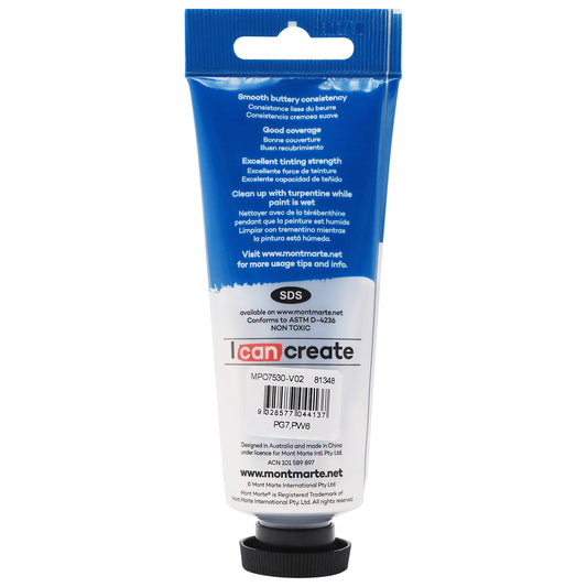 Mont Marte Oil Paint 75ml Tube- Viridian
