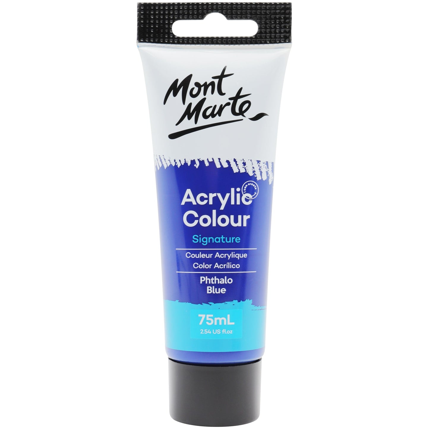 Mont Marte Signature Acrylic Paint 75ml Tube - Phthalo Blue