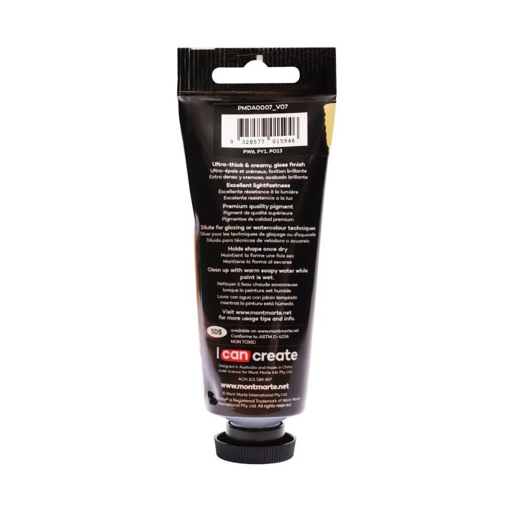 xx Mont Marte Dimension Acrylic Paint 75ml Tube - Sand