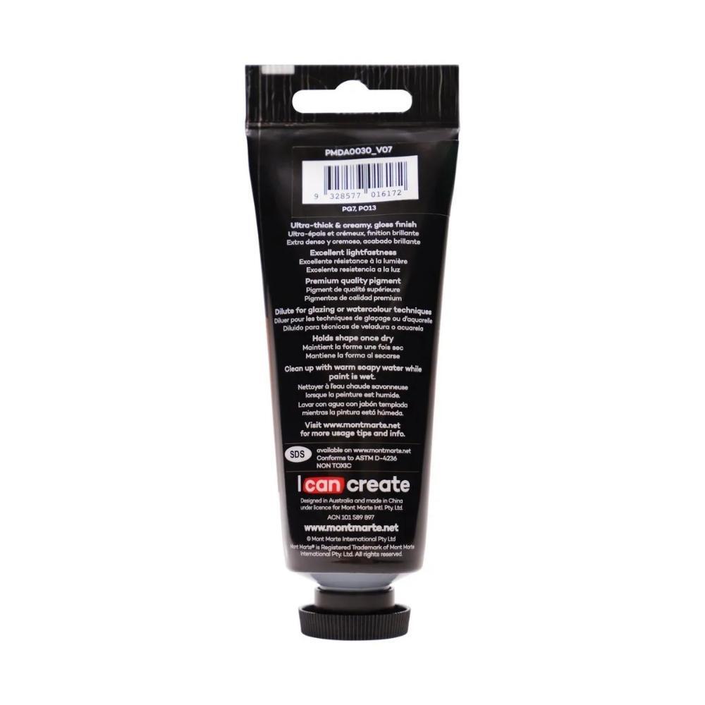 xx Mont Marte Dimension Acrylic Paint 75ml Tube - Hookers Green