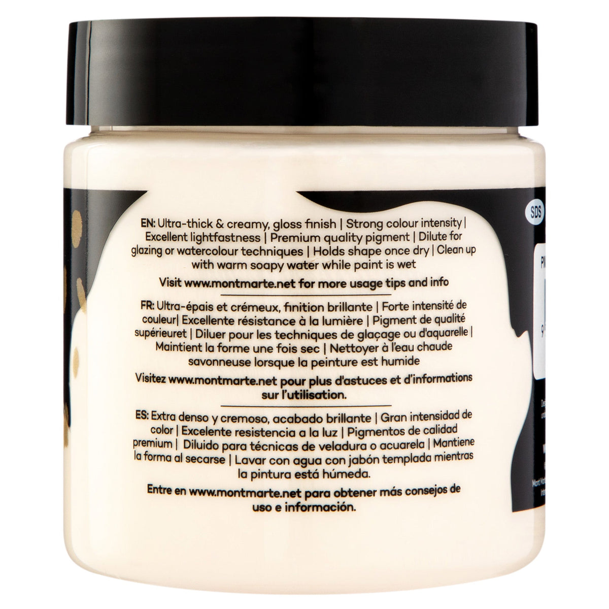 xx Mont Marte Dimension Acrylic Paint 250mls - Cream