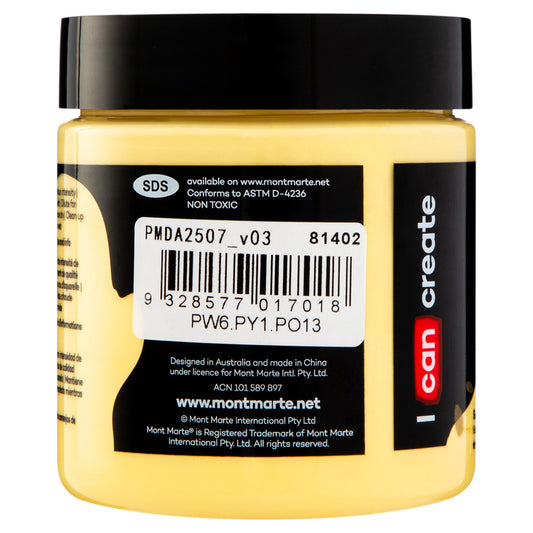 xx Mont Marte Dimension Acrylic Paint 250mls - Sand