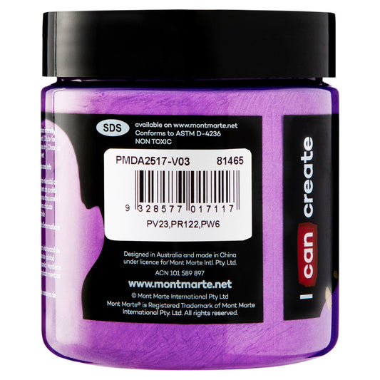xx Mont Marte Dimension Acrylic Paint 250mls - Violet
