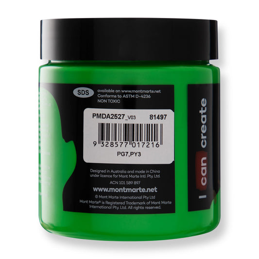 xx Mont Marte Dimension Acrylic Paint 250mls - Monastral Green