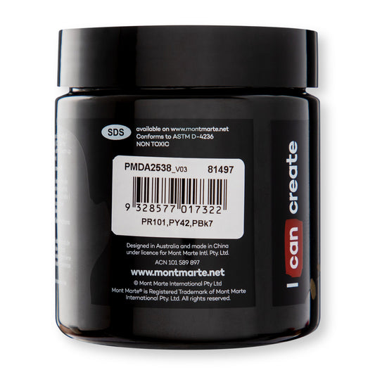xx Mont Marte Dimension Acrylic Paint 250mls - Van Dyke Brown