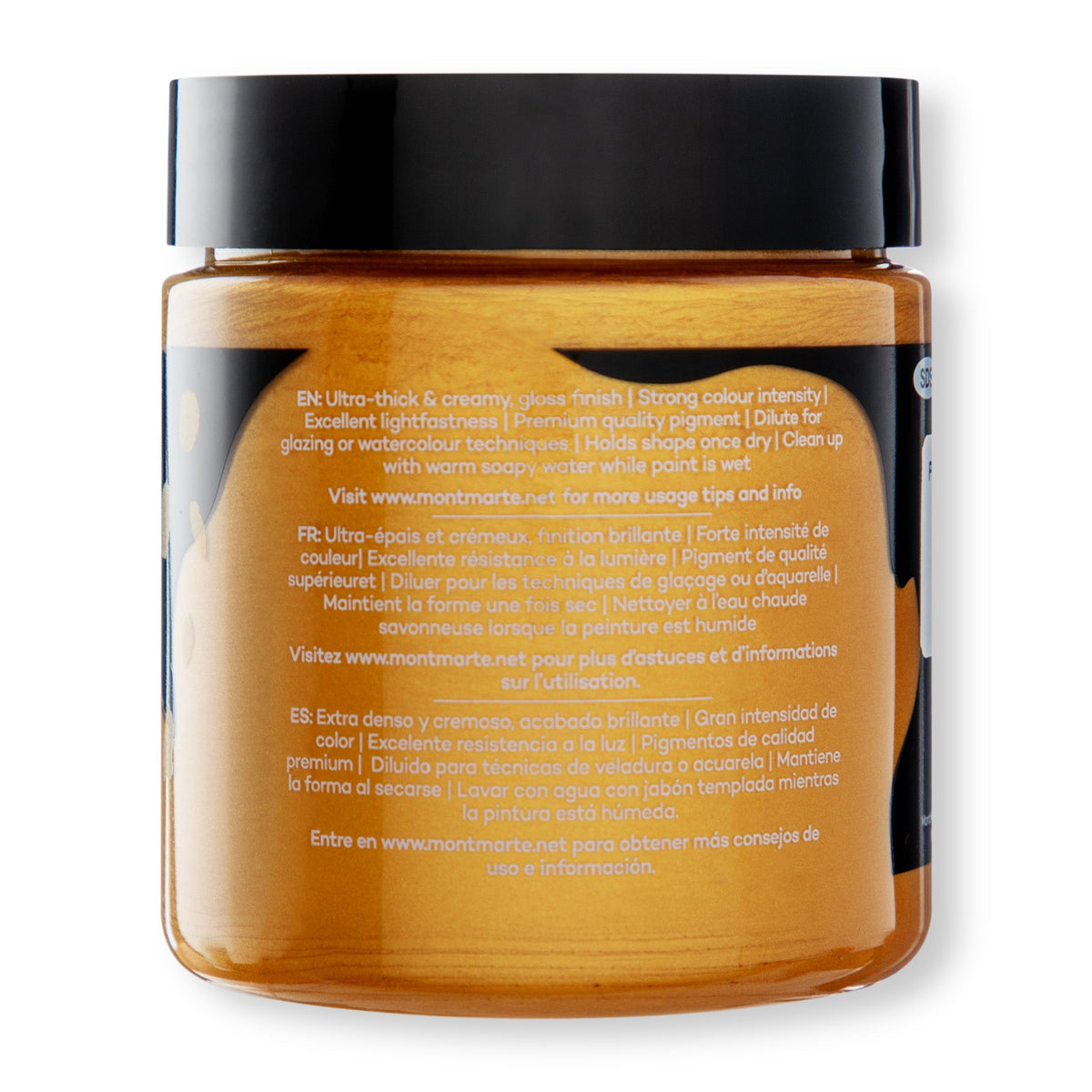 xx Mont Marte Dimension Acrylic Paint 250mls - Gold
