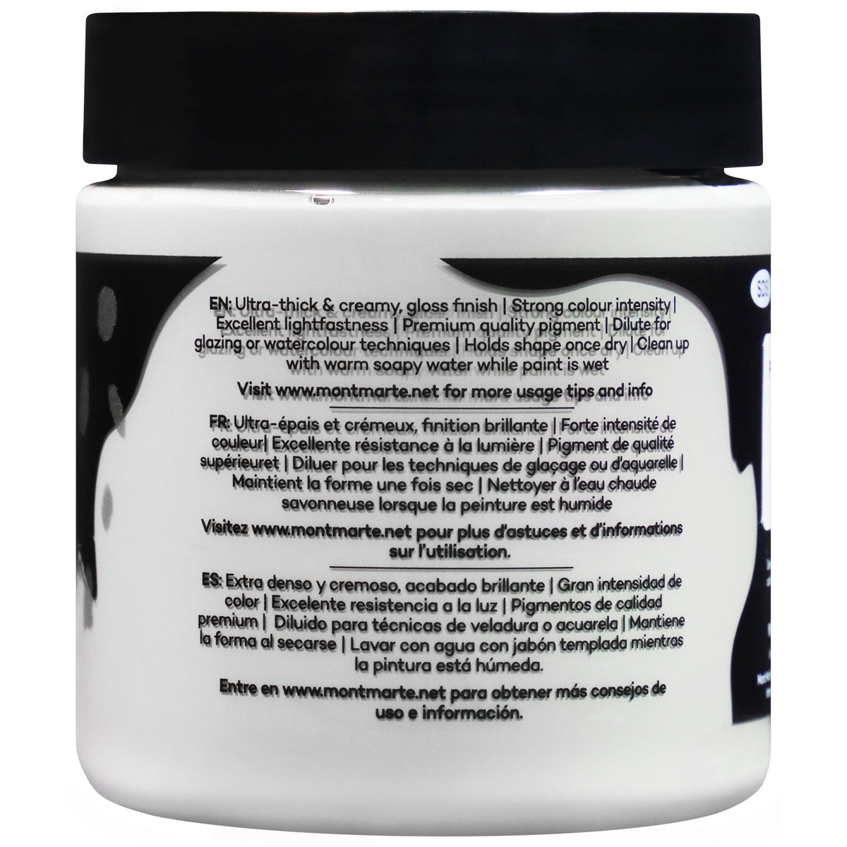 xx Mont Marte Dimension Acrylic Paint 250mls - Pearl White