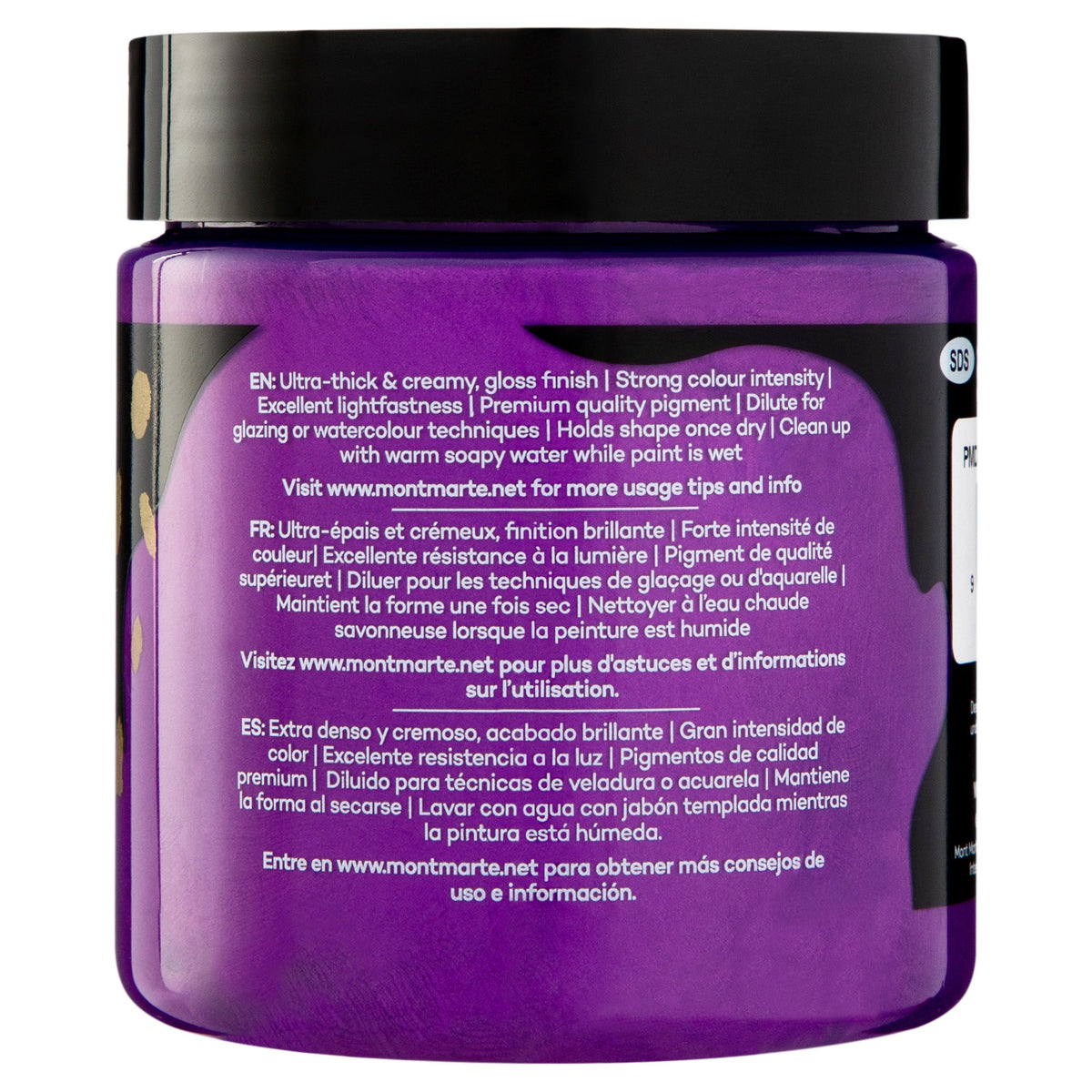 xx Mont Marte Dimension Acrylic Paint 250mls - Pearl Purple