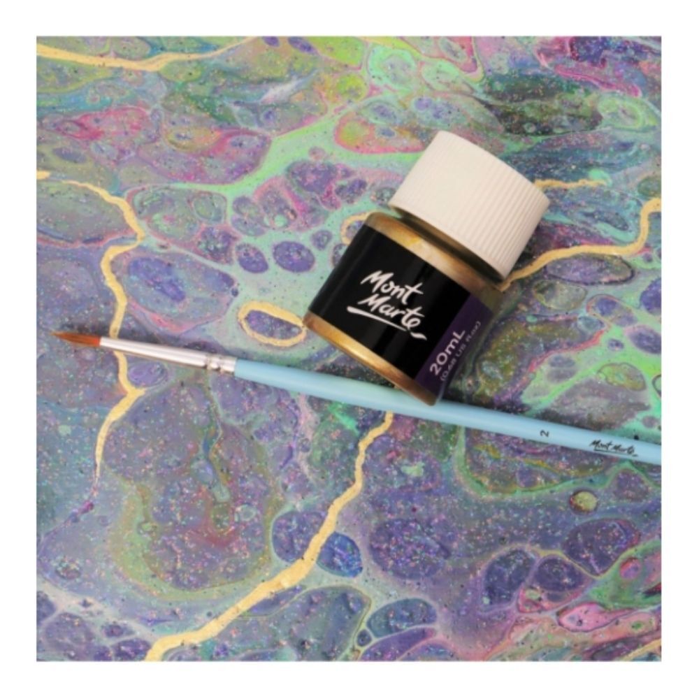 Mont Marte Foil Paint 20ml Bottle - Gold