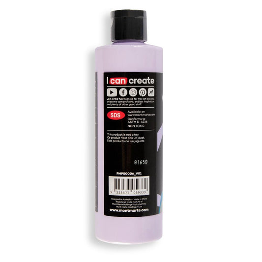 Mont Marte SuperCell Pouring Paint 240ml Bottle - Light Purple