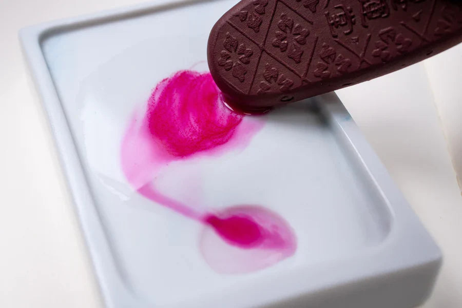 Boku-Undo Saiboku Aya Ink Stick Peony #66