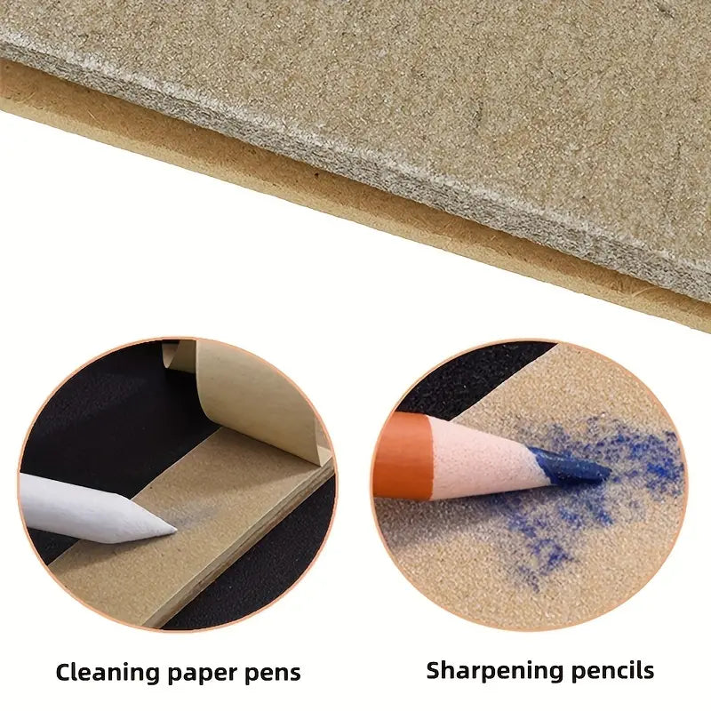 The Artists Choice Sketch Sandpaper Board 12 Sheets