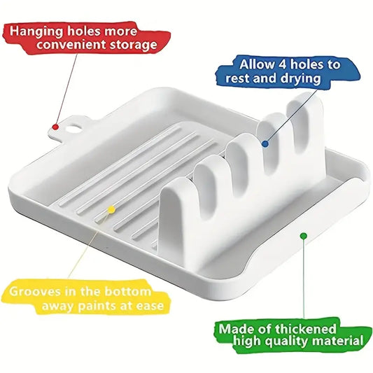 The Artists Choice Slotted Paint Brush Holder/Tray