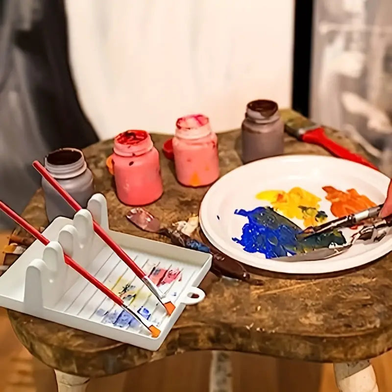 The Artists Choice Slotted Paint Brush Holder/Tray