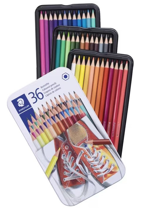 Staedtler Coloured Pencils Tin 36