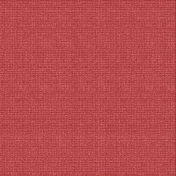 CC 12x12 Textured Cardstock 216gsm - GARNET Pk10