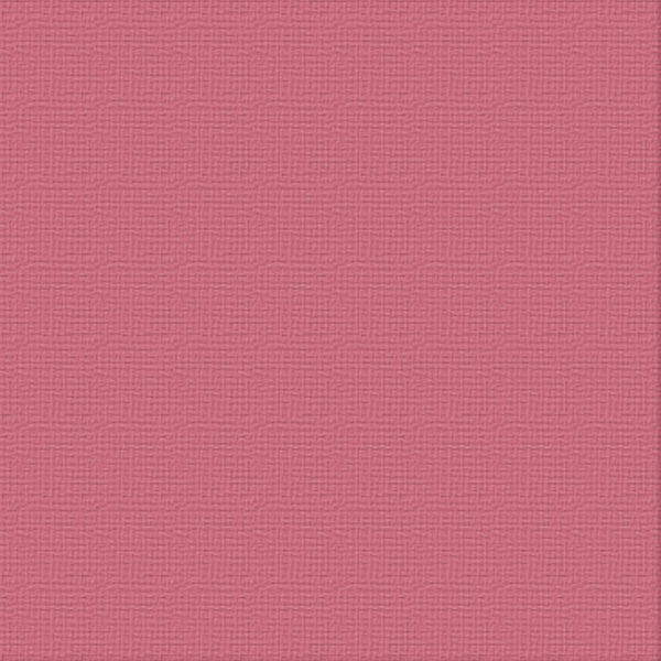 CC 12x12 Textured Cardstock 216gsm - CHERRY COLA Pk10
