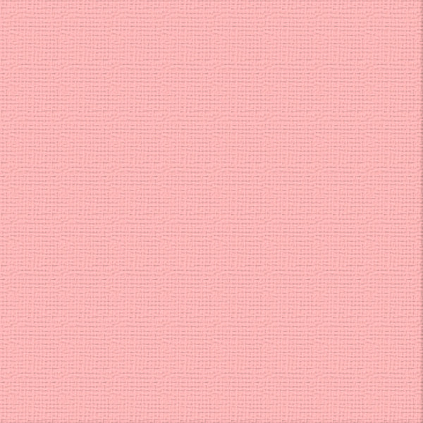 CC 12x12 Textured Cardstock 216gsm - CARNATION Pk10