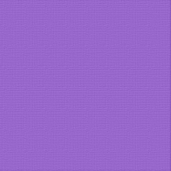 CC 12x12 Textured Cardstock 216gsm - VIOLET Pk10