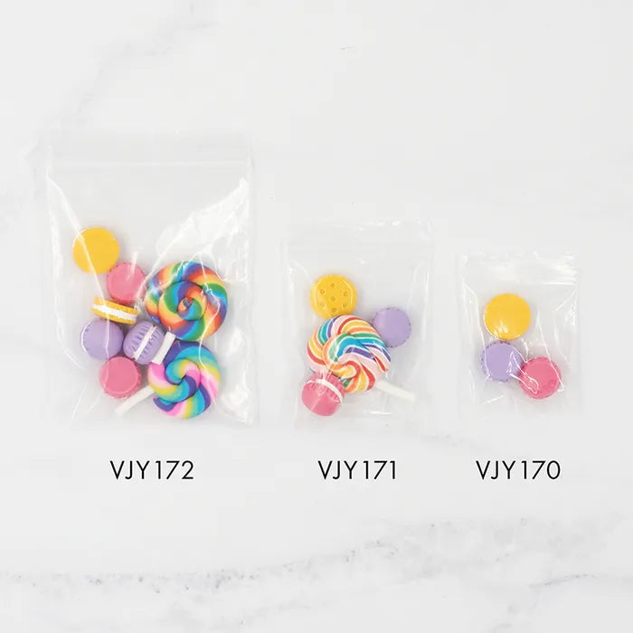 Value Craft Zip Closure Bags 4x6cm Pk100