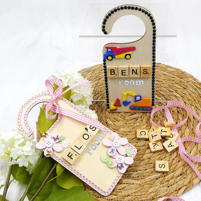 Value Craft Wood Letter Tiles Pk26