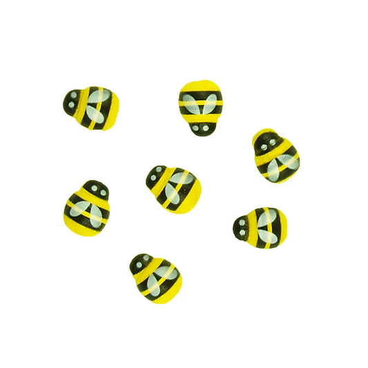 Value Craft Assorted Wood Bees Pk40
