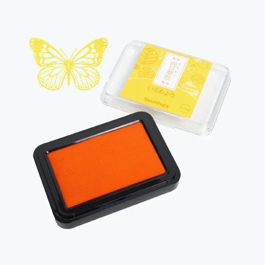 Shachihata Iromoyo Stamp Pad VIBRANT YELLOW HAC-1-Y