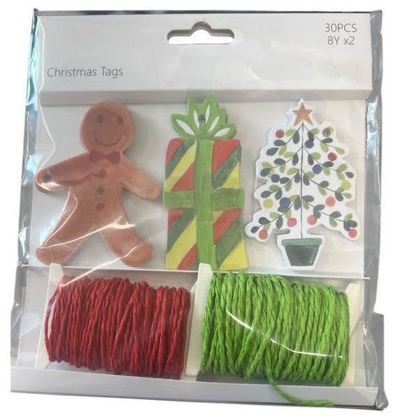 Vivaldi Christmas Tag Gift Kit 30Pce