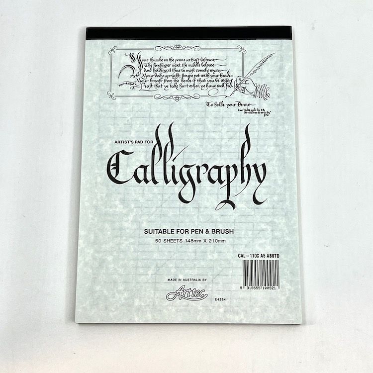 Arttec Calligraphy Pad A5 50 sheets