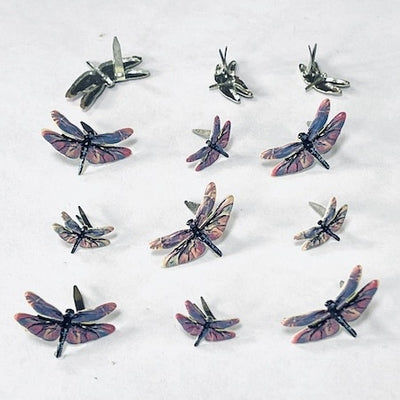 Eyelet Outlet Dragonfly Brads Pk12