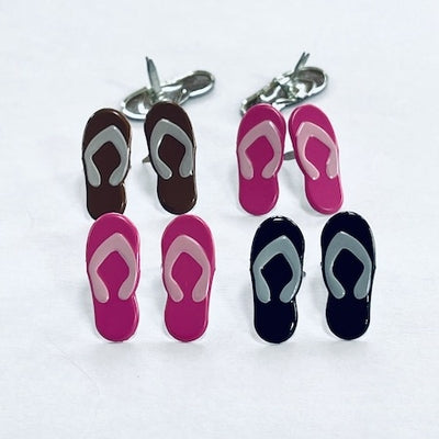 Eyelet Outlet Beach Thongs Brads Pk12