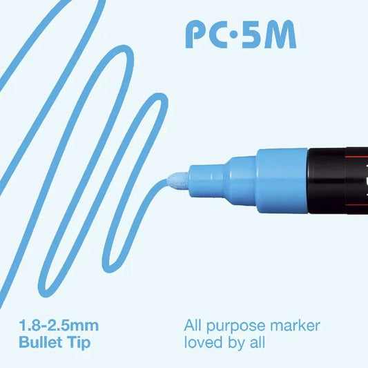 POSCA PC 5M Paint Marker Sky Blue