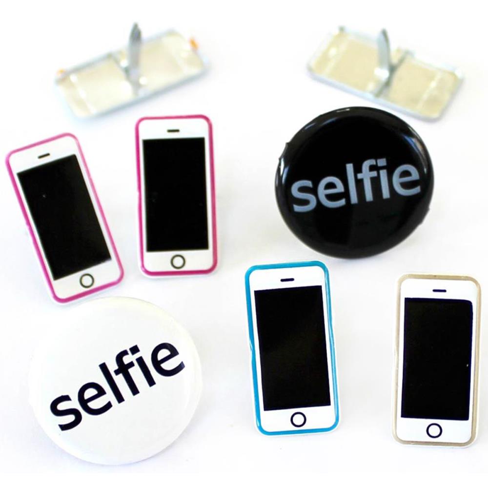 Eyelet Outlet Selfie- Phone Brads Pk12