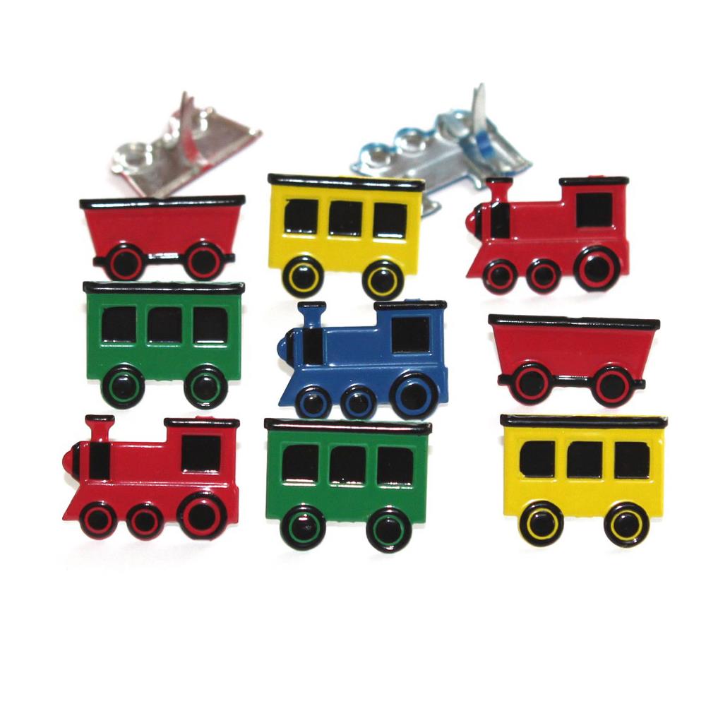 Eyelet Outlet Train Mix Brads Pk12
